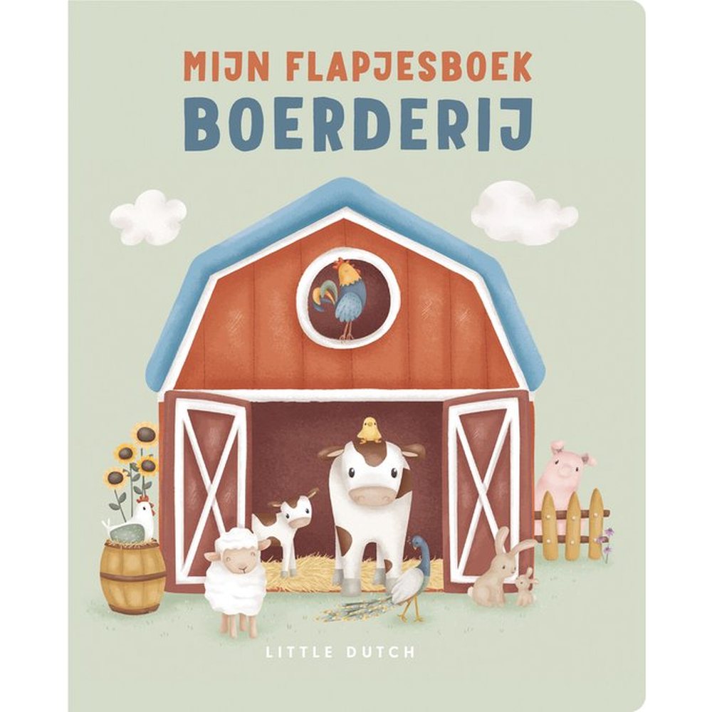 Little Dutch Kinderboek - Mijn Flapjesboek Boerderij