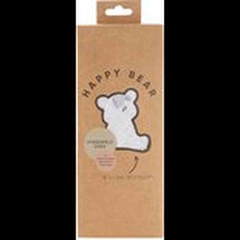 Happy Bear Hydrofiele Doek/Tetradoek/Swaddle/Inbakerdoek In Katoen 120x120 - Blue Giraffe