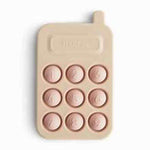 Mushie Press-Toy Telefoon - Blush