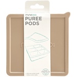 Minikoioi Boîte de conservation Puree Pods - Marron bois