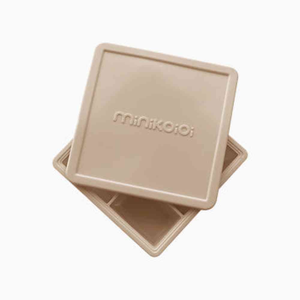 txt
Minikoioi Boîte de rangement pour purée Pods - Brun boisé