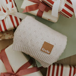 Elodie Details Wikkeldeken Pointelle - Creamy White
