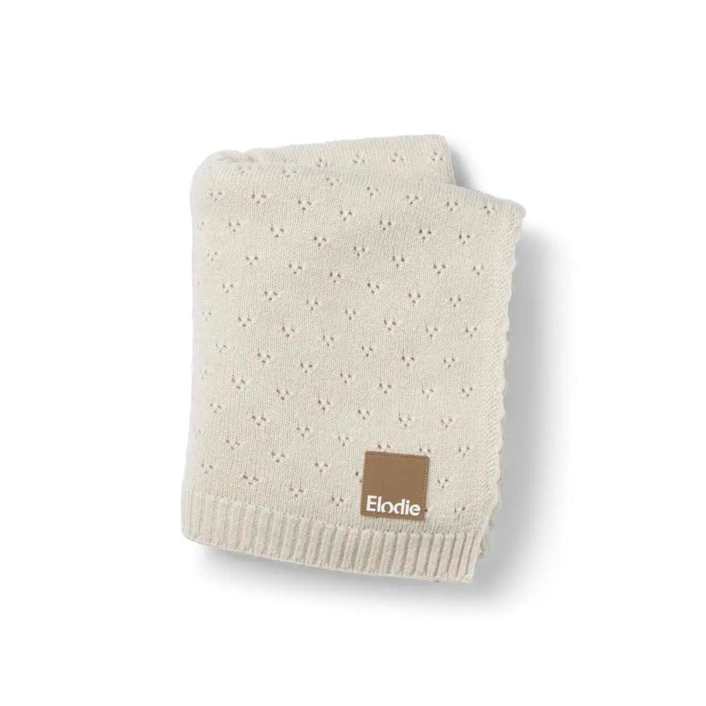 Elodie Details Wikkeldeken Pointelle - Creamy White