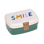 Lunchset Lunchbox & Drinkfles Little Gang - Smile Milky/Ocean Green