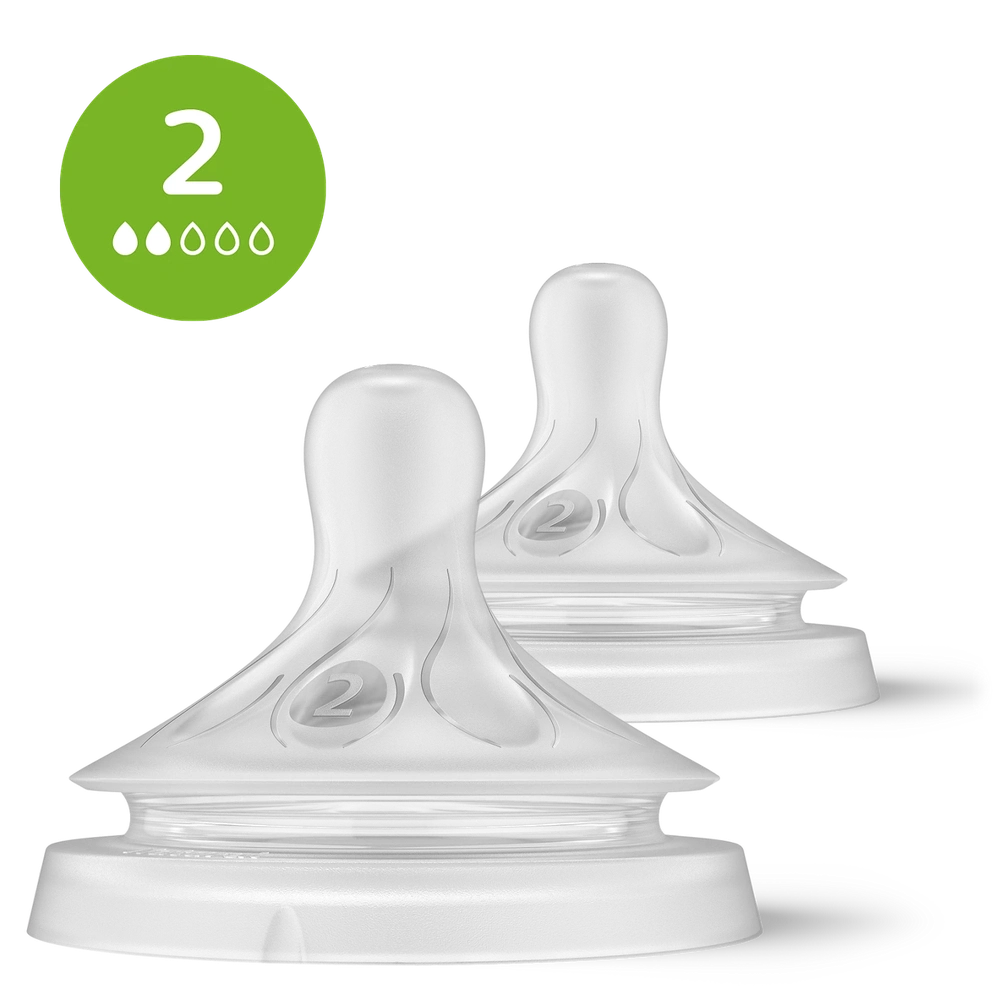 Philips Avent Natural Response Spenen 2 Slow – 2-Pack