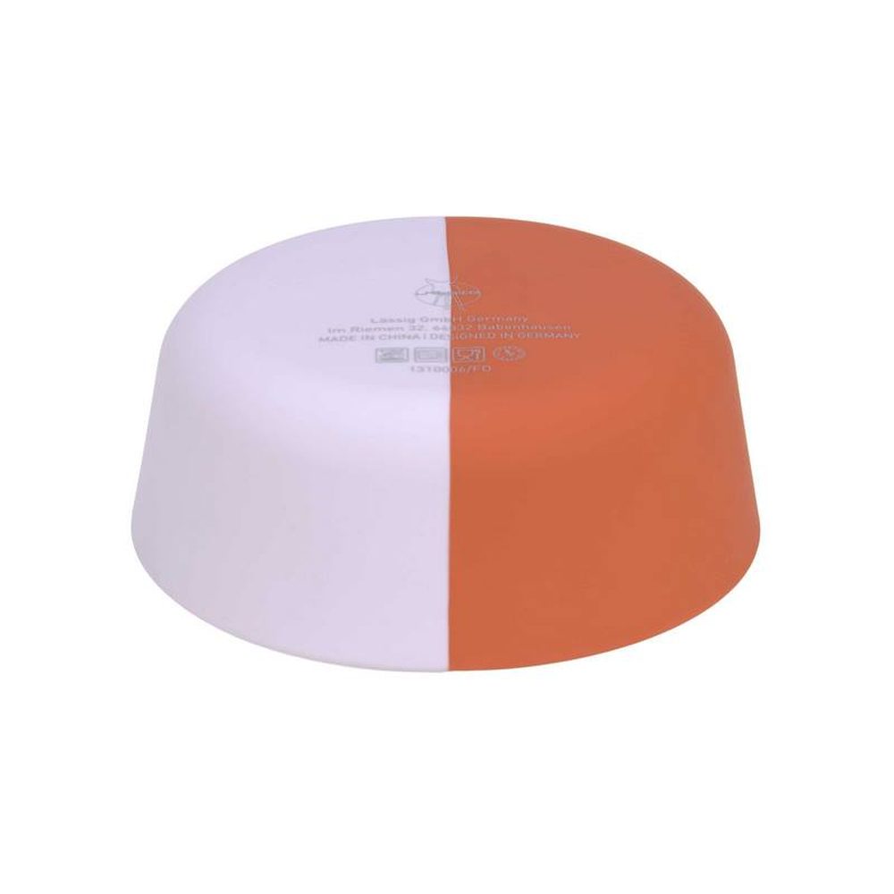 Lässig petit bol en silicone - Happy Rascals Smile heart lavande