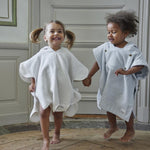 Elodie Details Baby Badcape - Vanilla White - one size - Elodie Details