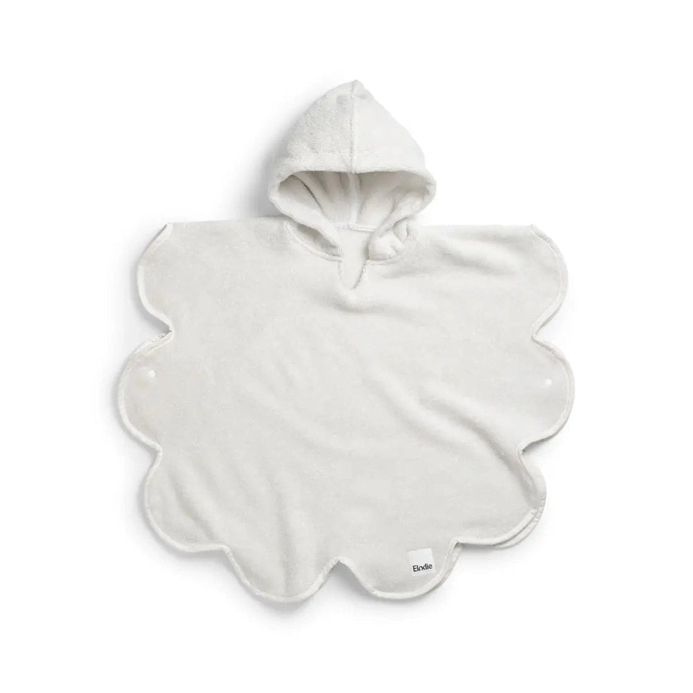 Elodie Details Cape de bain bébé - Vanilla White - taille unique - Elodie Details
