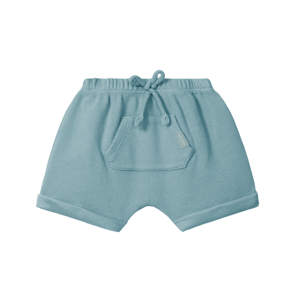 txt
Shorts d’été Laranjinha pour bébé - bleu pétrole