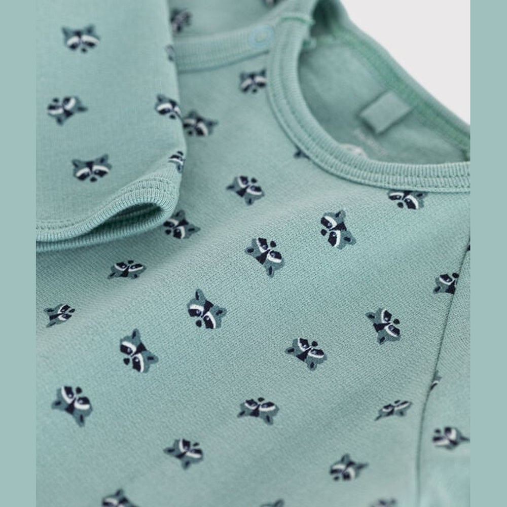 Petit Bateau | Pyjama bébé en polaire - raton laveur