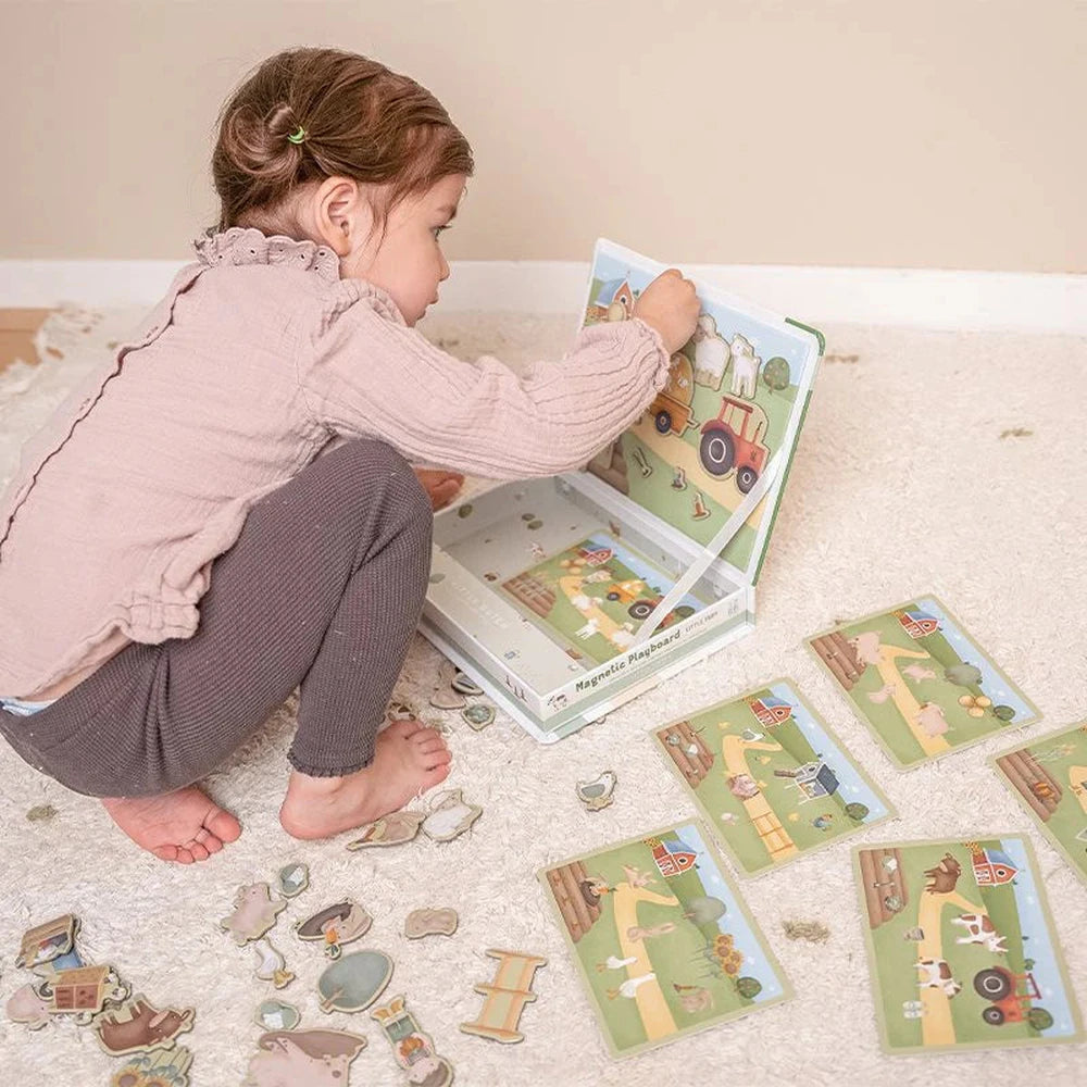 Tableau de jeu magnétique Little Farm de Little Dutch