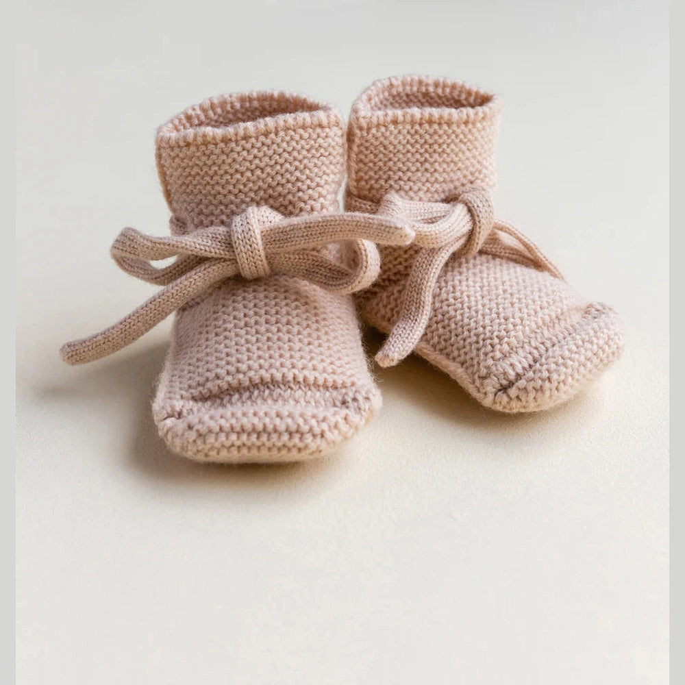 Hvid Original Booties 0-9m - Apricot