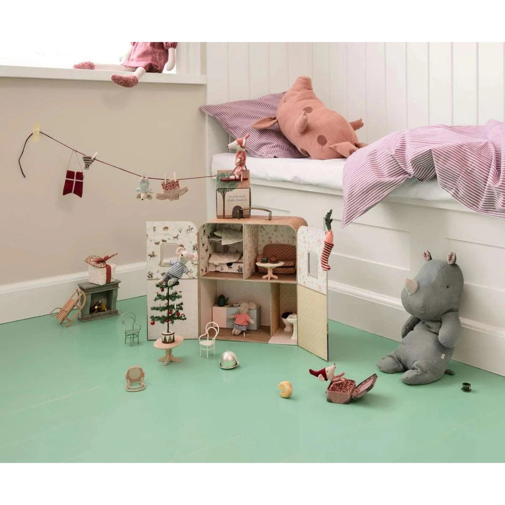 Maileg SuitCasa Muizenhuis - Little Sister & Brother