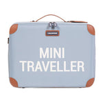 KINDERKOFFERTJE MINI TRAVELLER - GRIJS/BLAUW