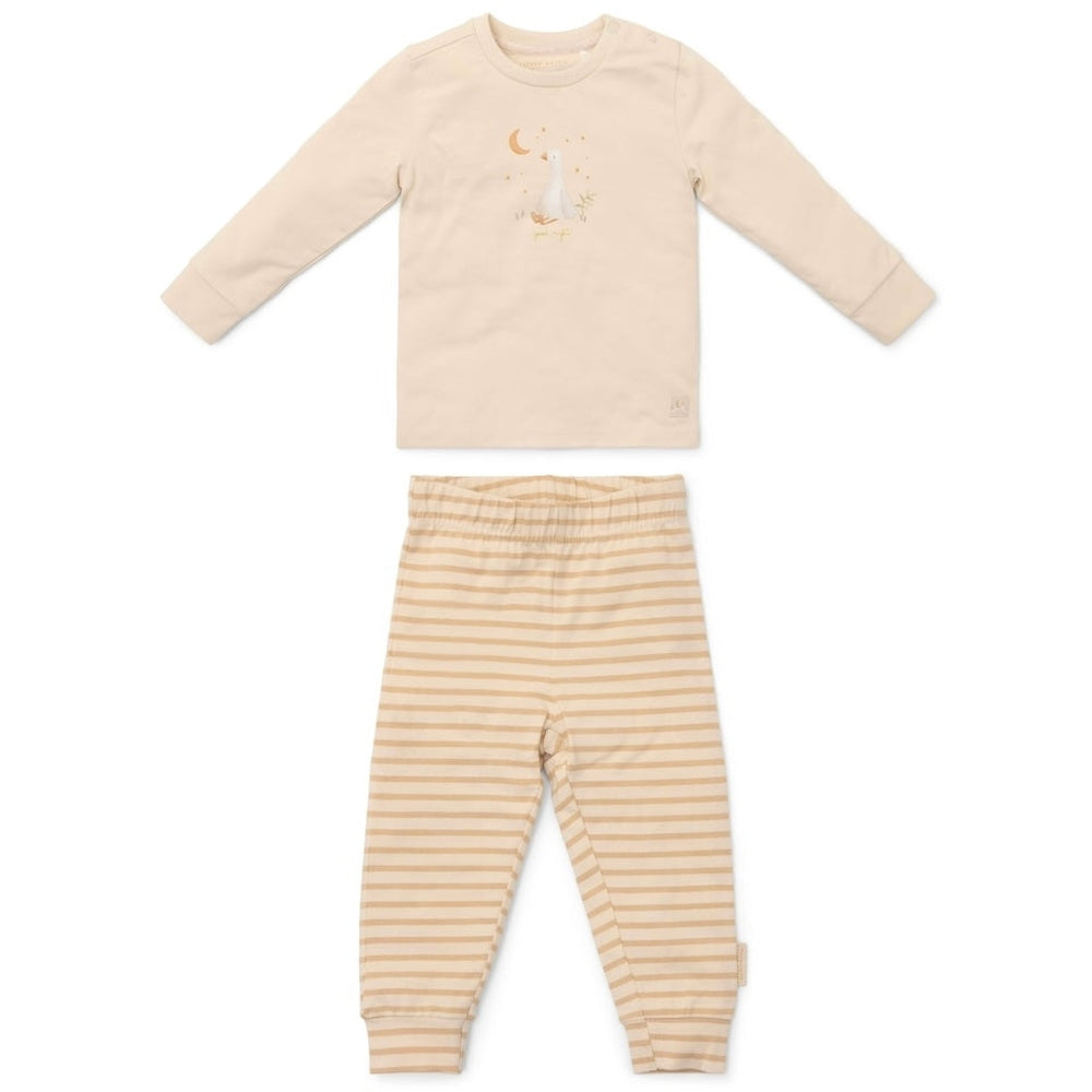 Little Dutch Tweedelige Pyjama - Natural Stripes