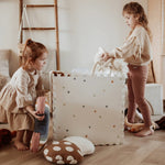 Play&Go Speeltapijt Puzzel - Eevaa 2In1 Puzzelmat/Opbergbox - Worldmap Colour Design