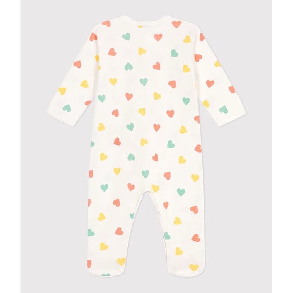 Petit Bateau Katoenen Babypyjama Met Hartjesprint