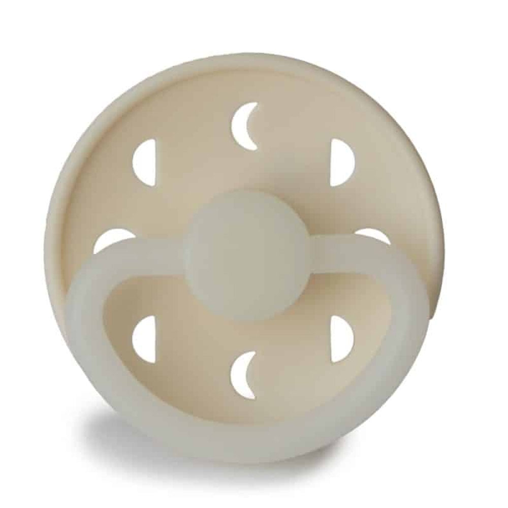 Frigg Fopspeen Moon Night - Silicone - Cream T1/T2