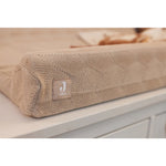 Hoes voor Aankleedkussen/Waskussen badstof 50x70cm - Shell Knit Nougat