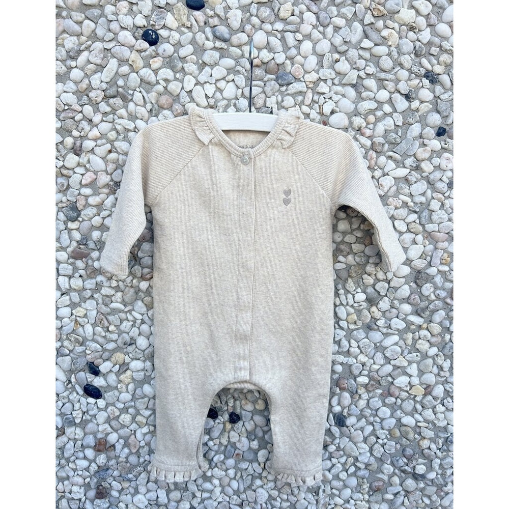 Poetree Kids Olivia Babypakje Rib - Sand