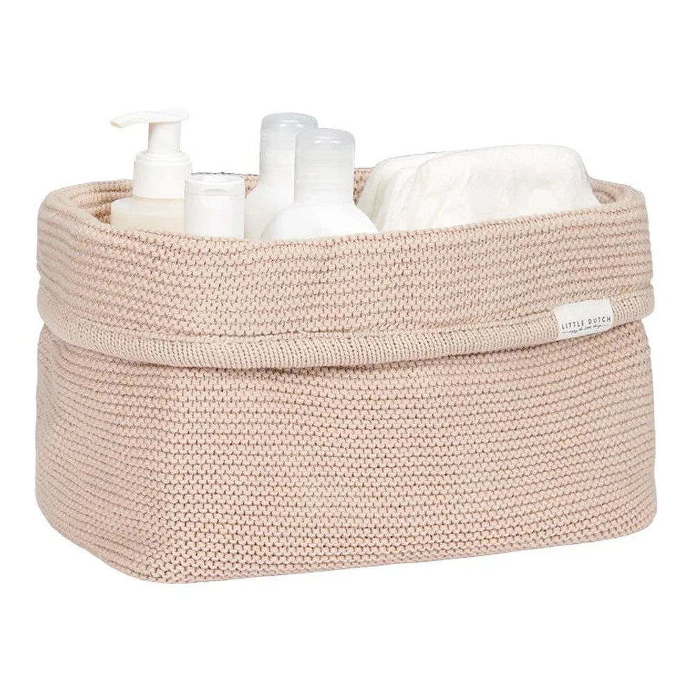 Little Dutch Gebreid Commodemandje - Large/ Beige