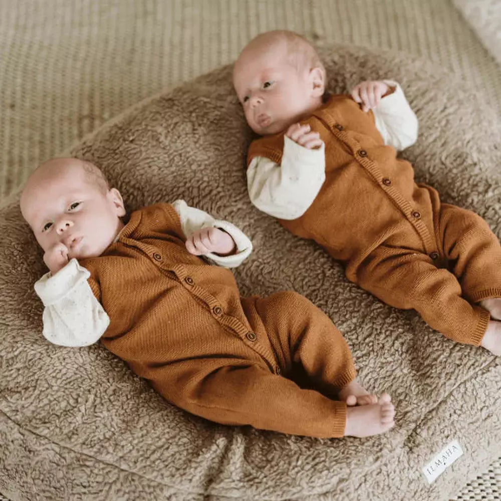 Relaxhoes teddy voor tweelingkussen- taupe