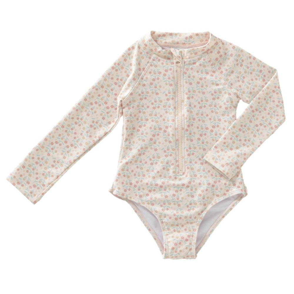 Fresk UV Badpak Met Lange Mouwen Garden Flowers