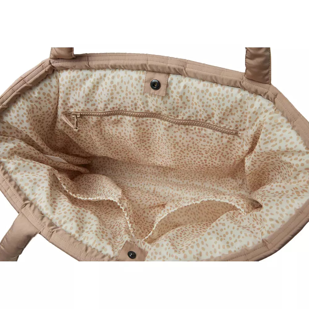 Luiertas puffed bag - biscuit -