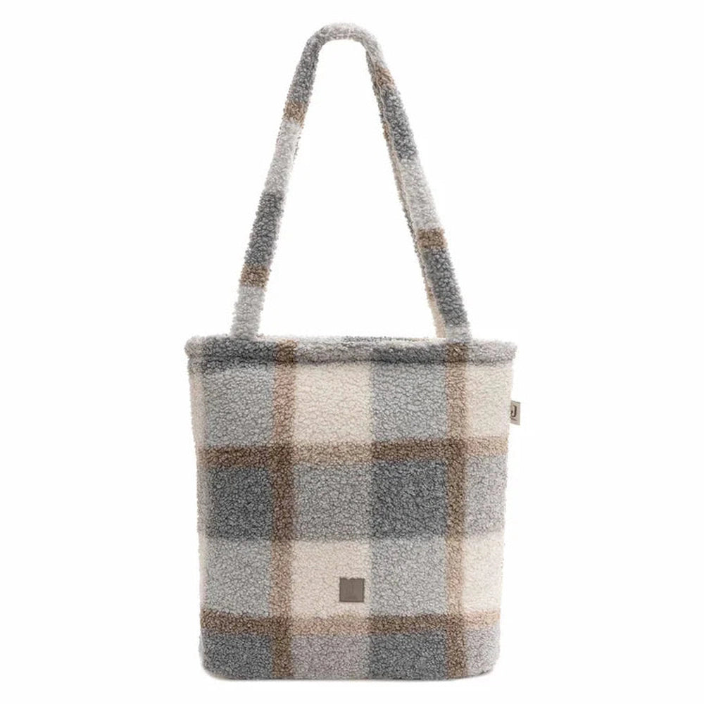 Jollein Luiertas Shopper - Check Boucle