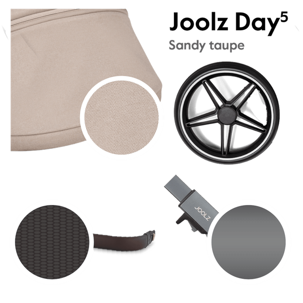 Joolz | Kinderwagen Joolz Day5 - Complete Set - Sandy Taupe