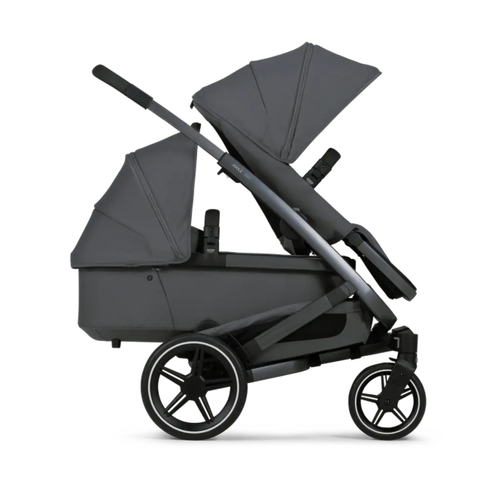 Joolz | Kinderwagen Joolz Geo³ Twin - Tweeling - Stone Grey