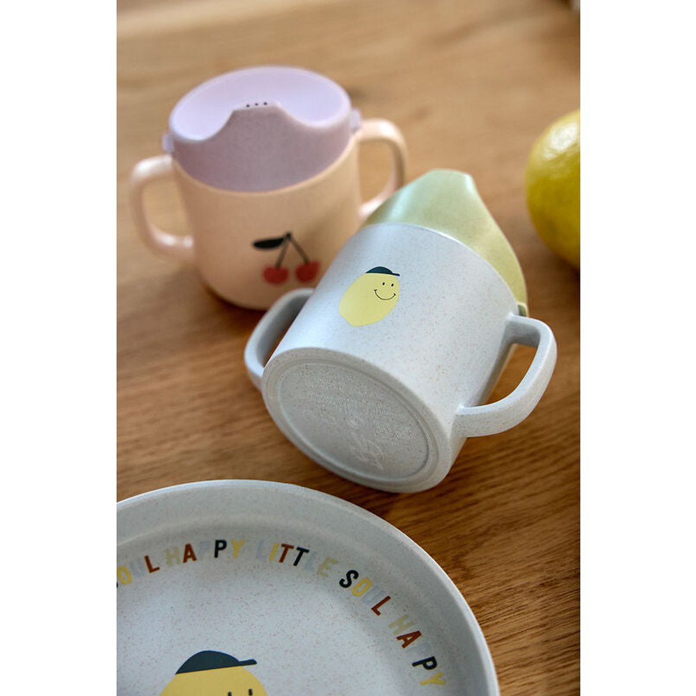 Lassig Sippy Cup Happy Fruits Cherry