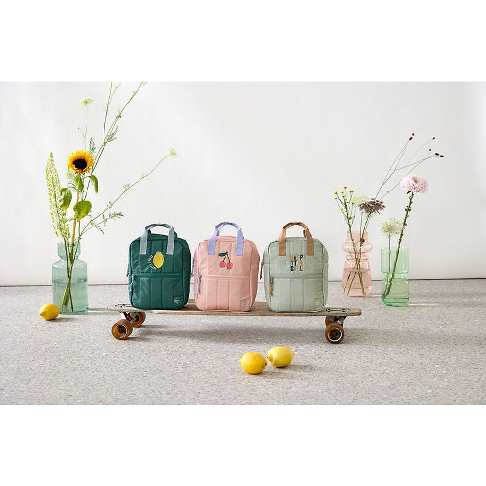 Lässig Rugzakje Mini Square Backpack Little Gang - Lemon Dark Green