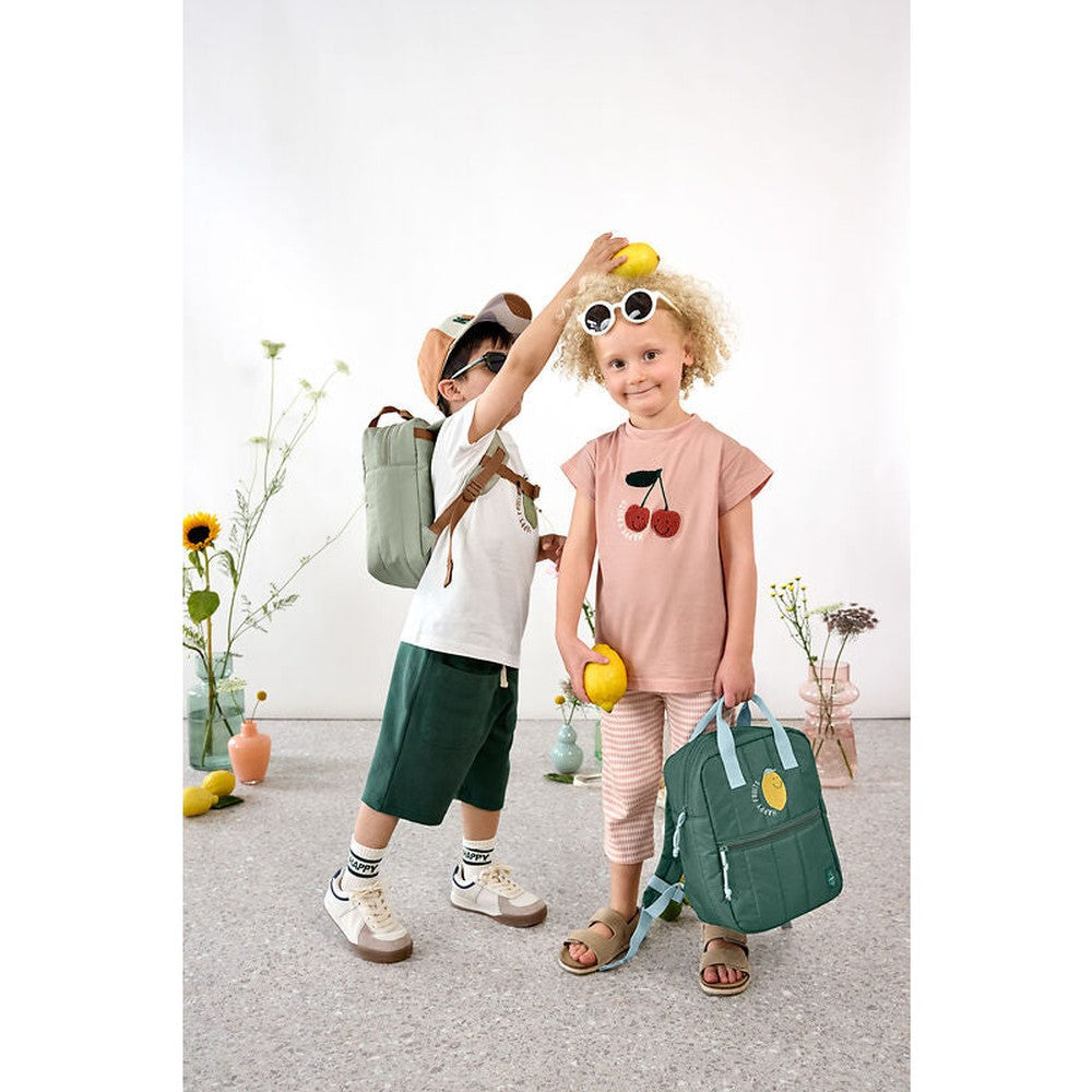 Lässig Rugzakje Mini Square Backpack Little Gang - Lemon Dark Green