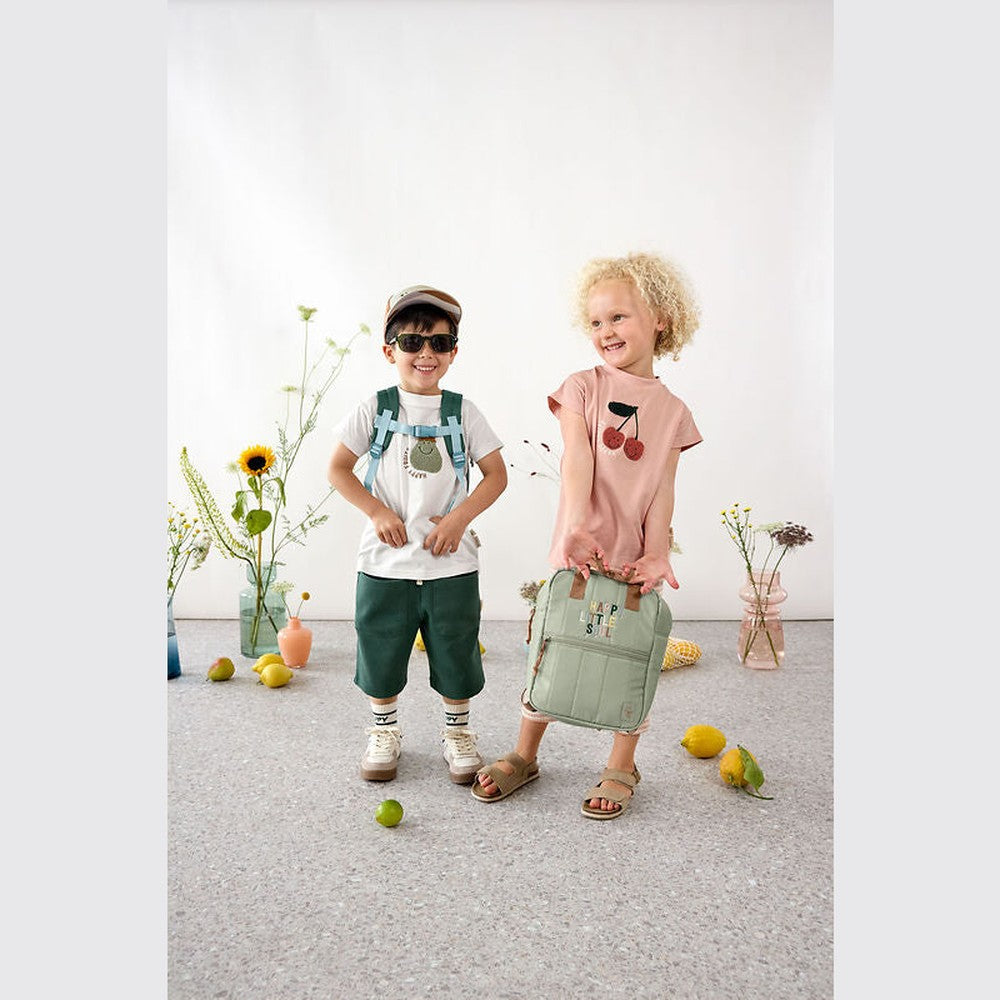 Lässig Rugzakje Mini Square Backpack Little Gang - Lemon Dark Green