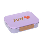 Lässig Lunchbox / Brooddoos Bento Little Gang - Heart Lilac