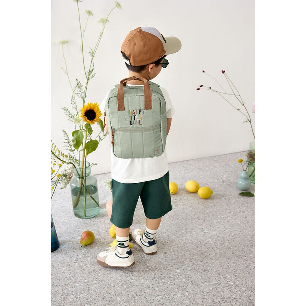 Lässig Rugzakje Mini Square Backpack Little Gang - Light Khaki