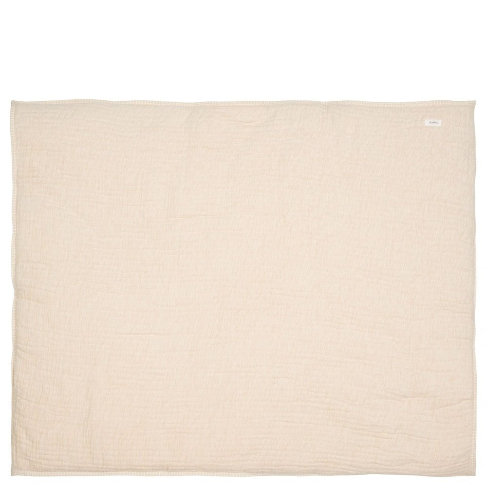 Koeka Parklegger/Boxkleed 75x95cm - Rivoli - Warm White /Caffe