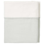 Koeka Wiegdeken 75x100cm - Cotton Fleece Bay - Ocean Air