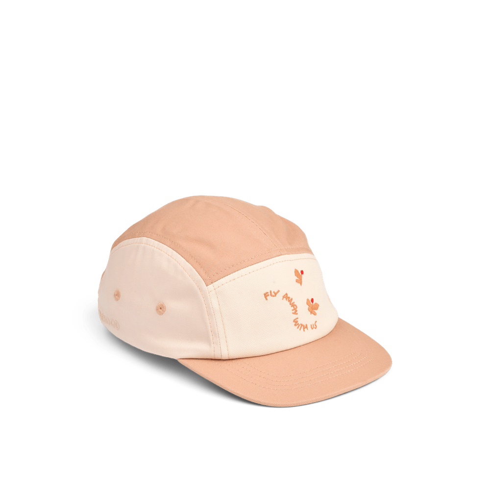 casquette imprimée Liewood Rory pour enfants - Tuscany Rose / Pale Tuscany