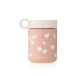 Liewood Kiani Boîte alimentaire imprimée / boîte de conservation / thermos pour aliments - Sweethearts / Pale Tuscany