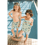Liewood Duke Bedrukte Boardshort / Zwemshort Voor Kinderen - Boards / Light Peppermint