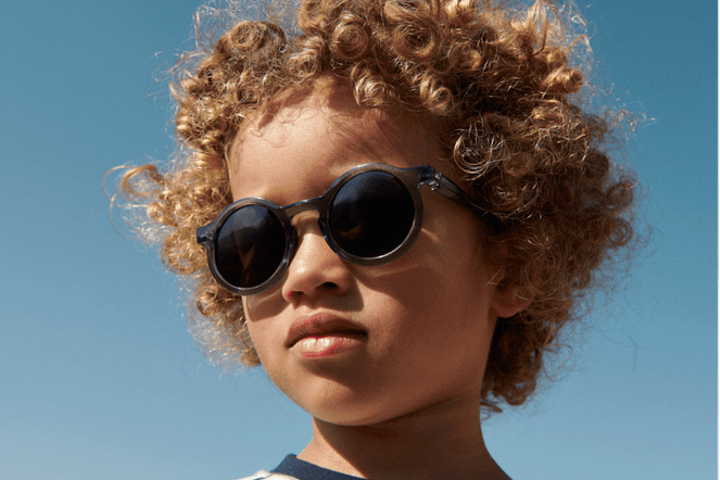 Liewood Darla Zonnebril Voor Kinderen 4-10 Jaar - Whale Blue Transparent