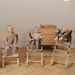 Leander Louie Eetstoel - Meegroeiende Kinderstoel - Cappuccino