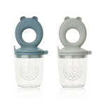 Liewood Miranda Beer Vulbare Bijtspeen - Food Feeder 2-Pack