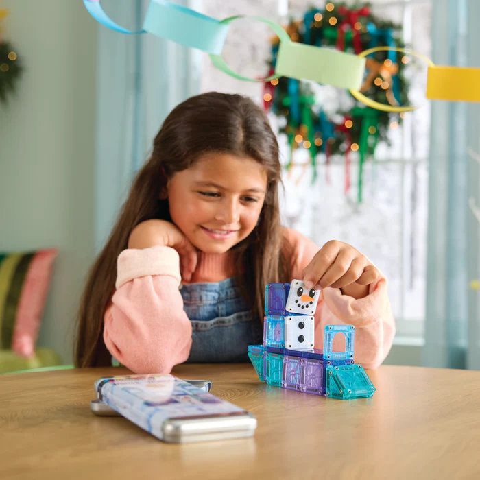 Magna-Tiles Micro Mags Reisset Winter Wonder Editie | 26 Onderdelen