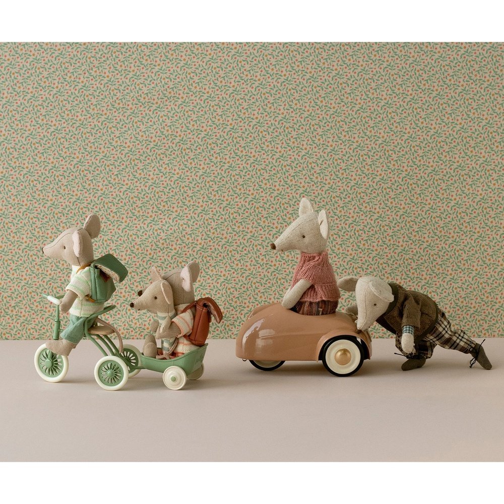 Maileg | Miniatuur Tricycle Hanger - Groen - Muis