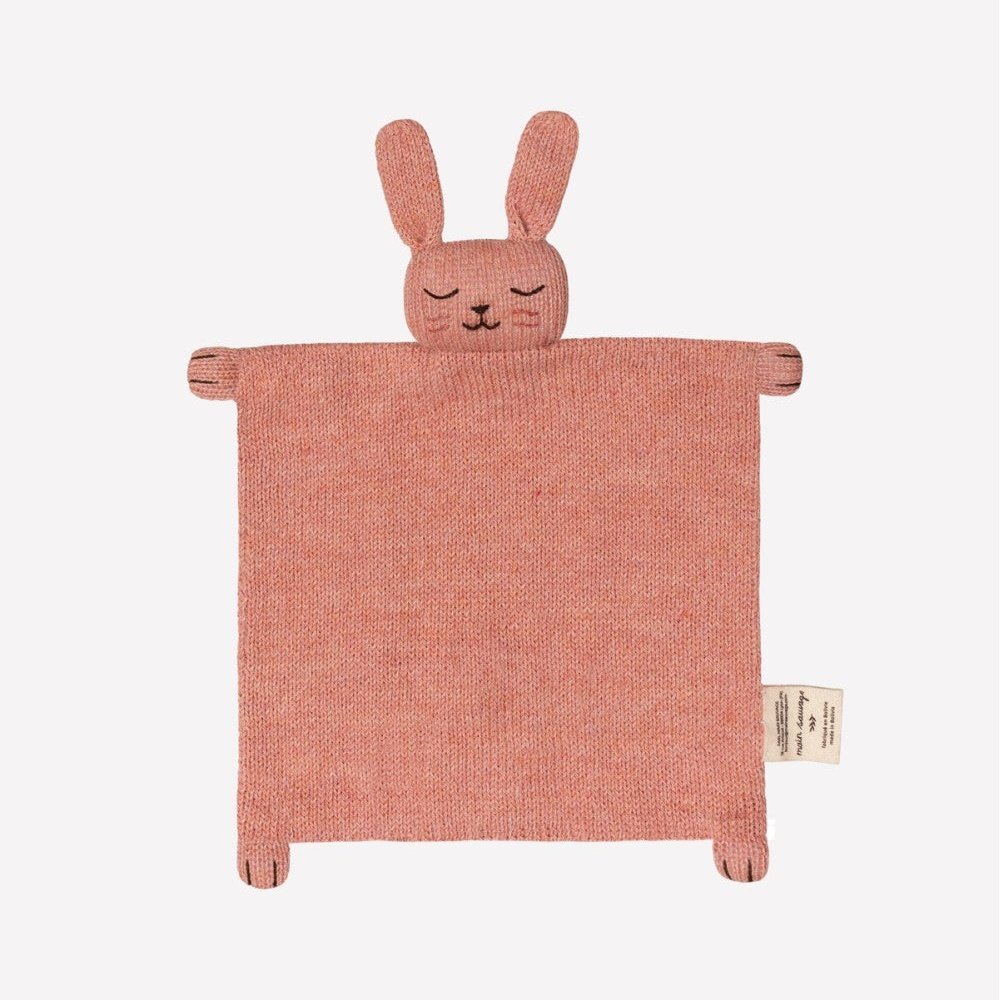 Main Sauvage I Knuffeldoek - Bunny - Rose