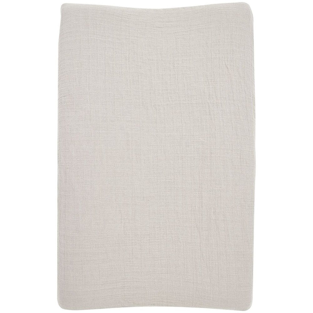 Meyco Hoes voor Aankleedkussen/Waskussen 50x70cm - Pre-washed Uni Greige