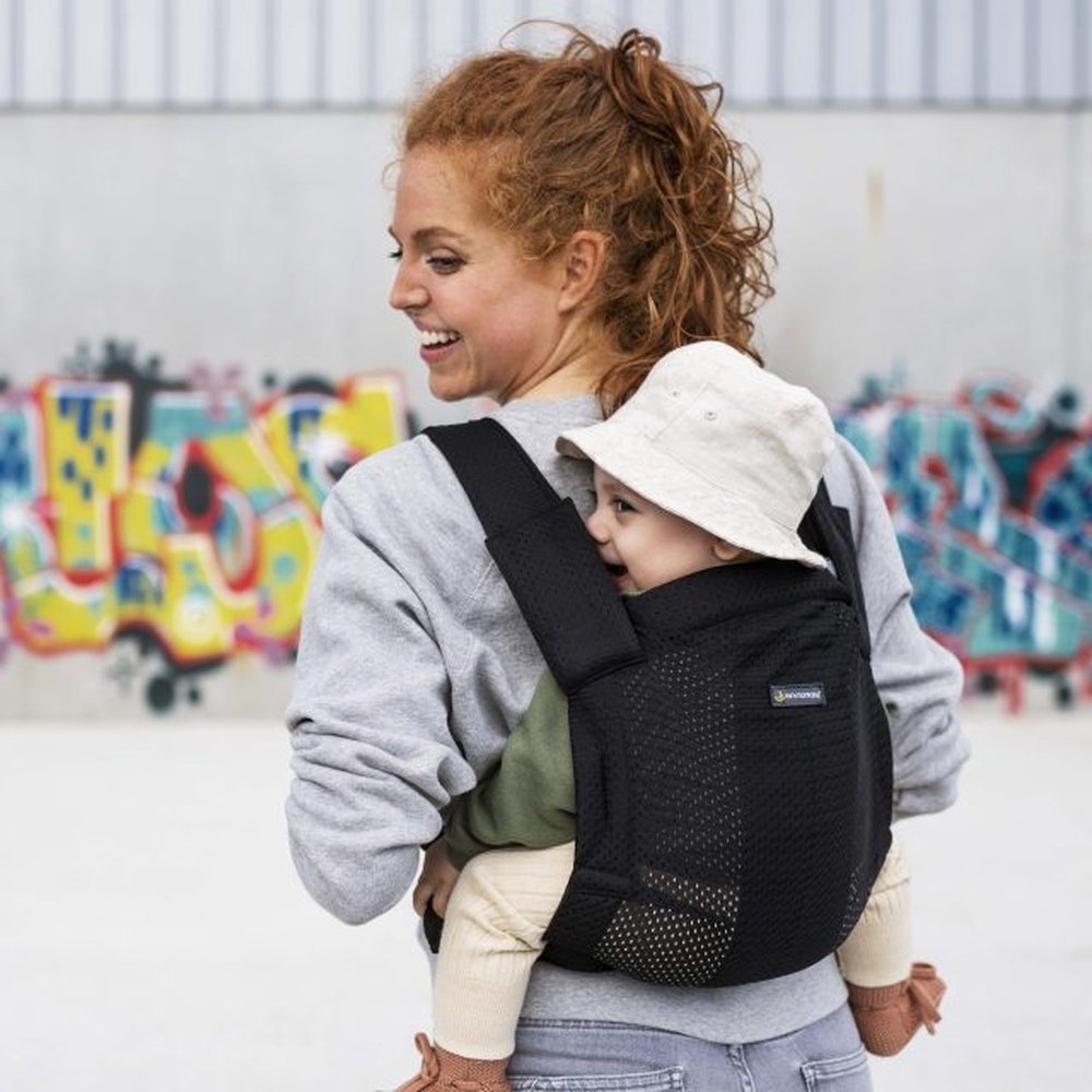 Minimonkey Baby Carrier - Zwart